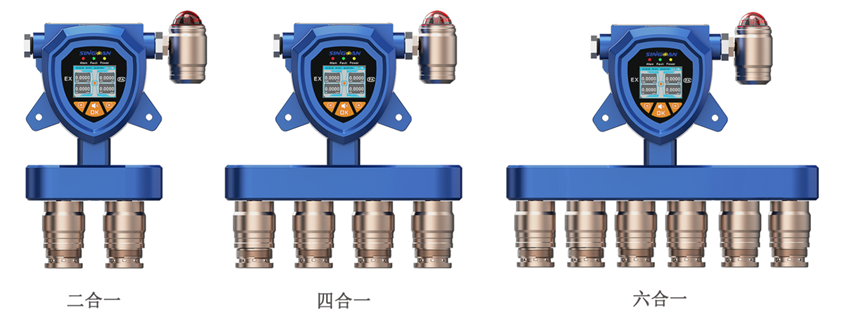 固定式复合型R404A气体检测仪