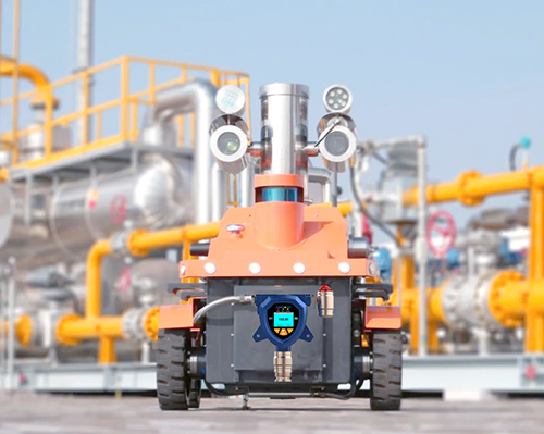 机器狗集成电石气检测仪应用