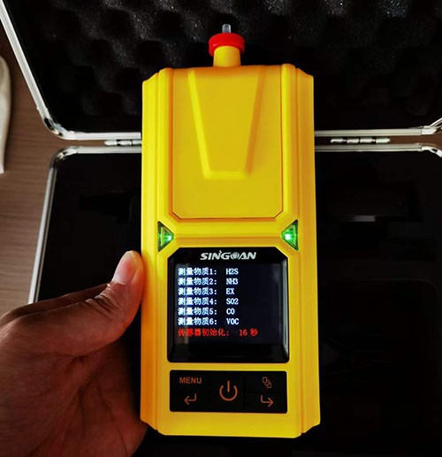 机器狗集成电石气检测仪应用